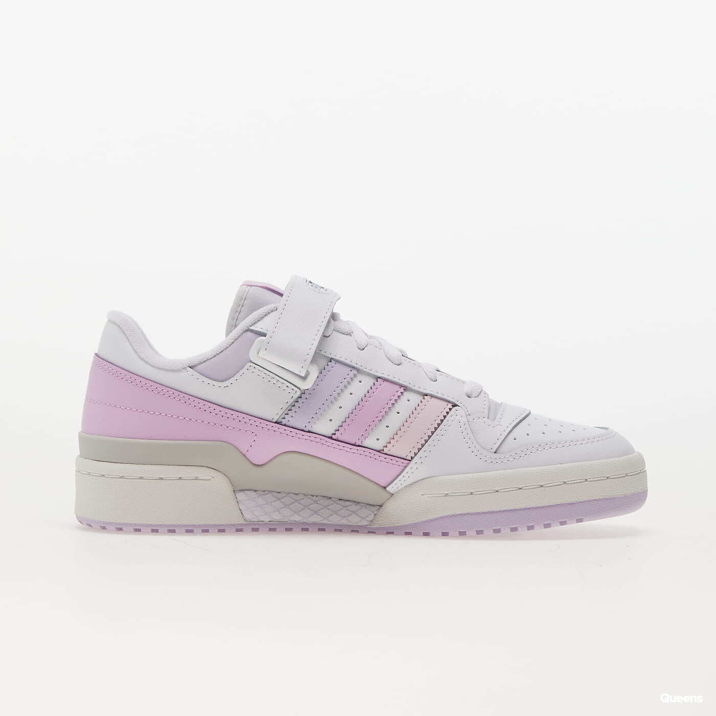 Chaussures et baskets femme adidas Originals Forum Low W Ftw White/ Paper Tint/ Blitz Lilac