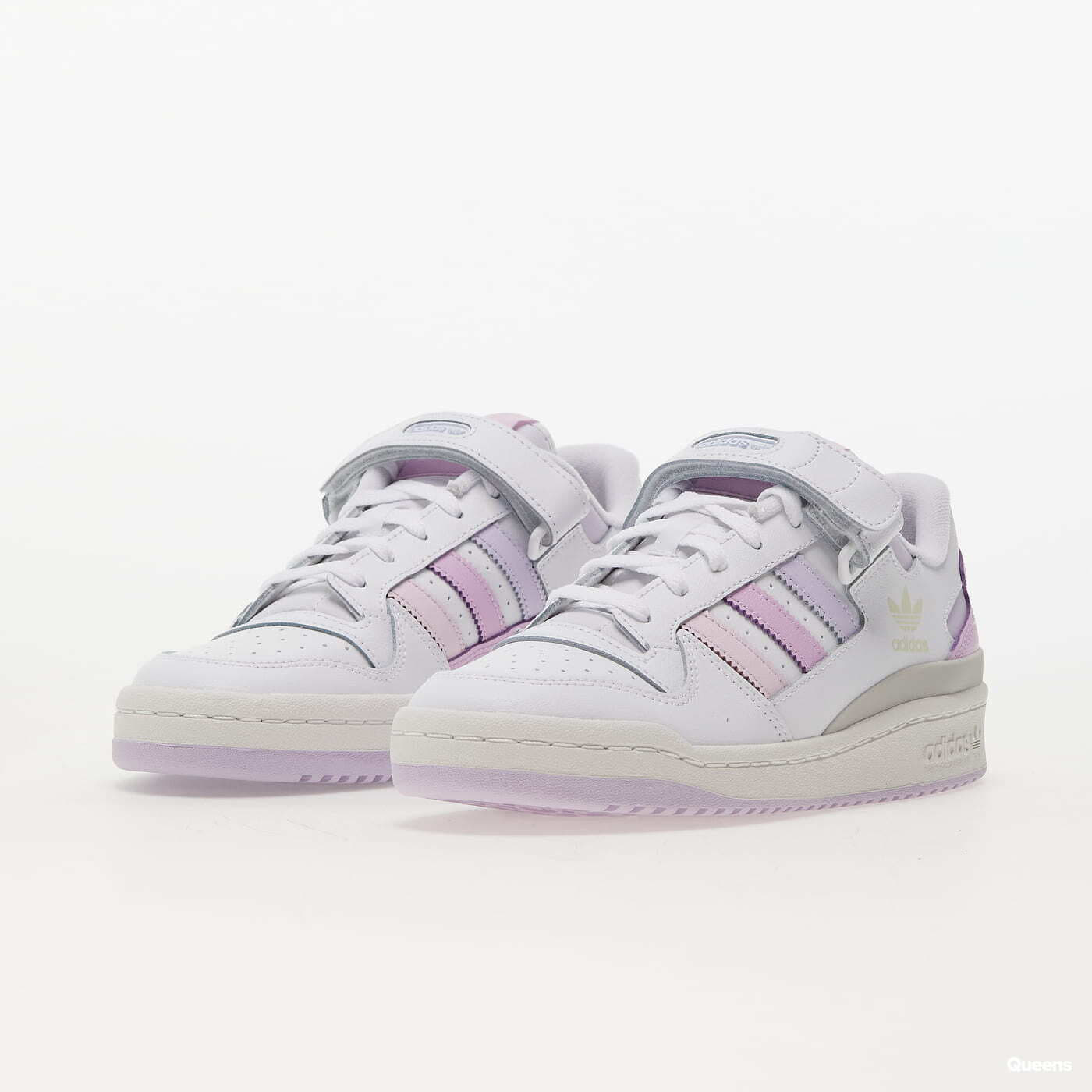 Chaussures et baskets femme adidas Originals Forum Low W Ftw White/ Paper Tint/ Blitz Lilac
