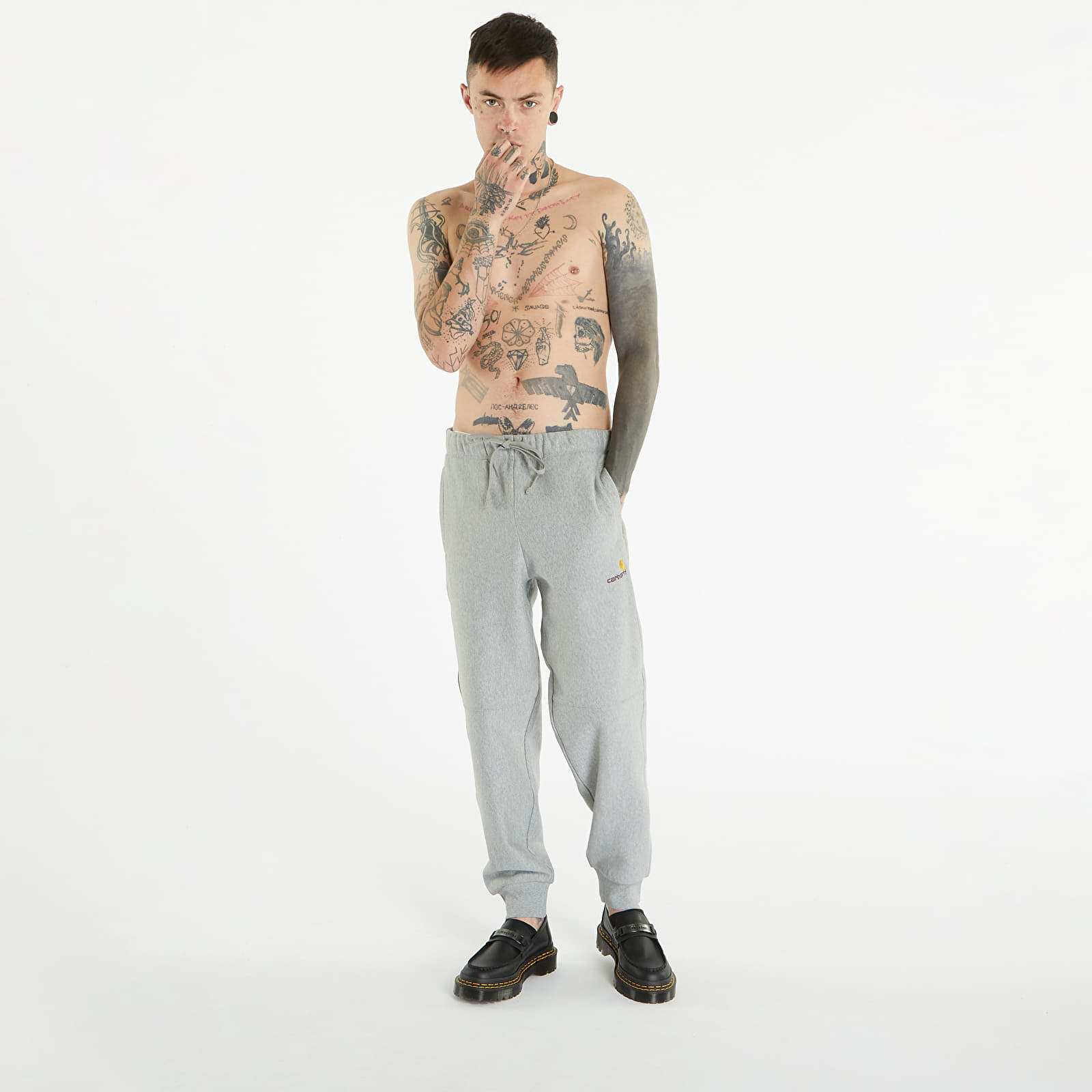 Carhartt american script sweatpant deals
