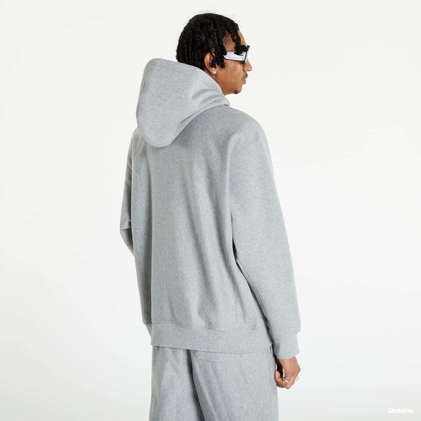 Hanorace Carhartt WIP Hooded American Script Sweat Grey