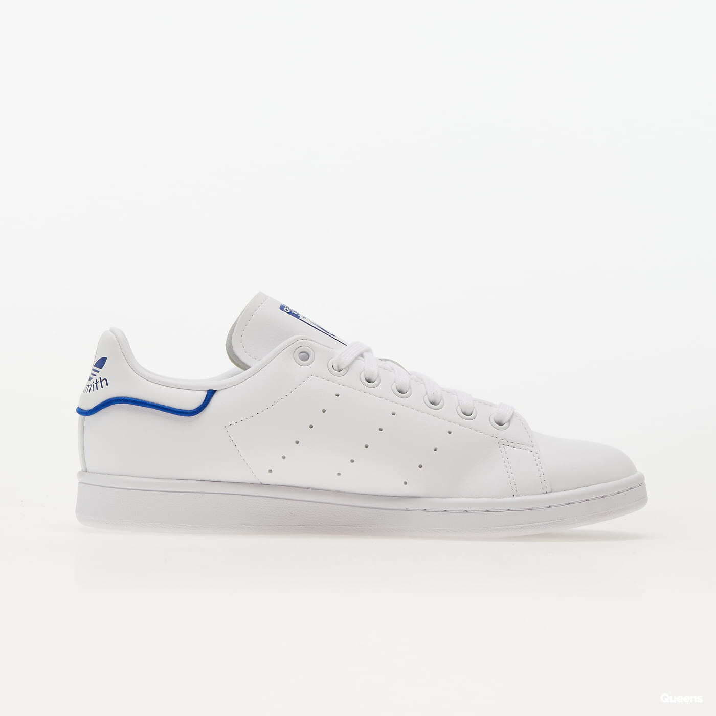 Adidas stan smith white and blue cheap