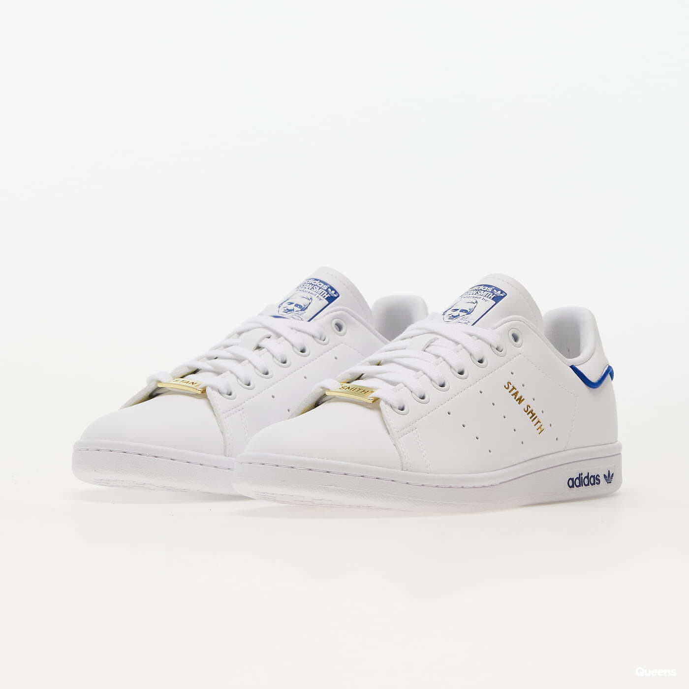 Herensneakers en -schoenen adidas Originals Stan Smith Cloud White/ Royal Blue/ Yellow