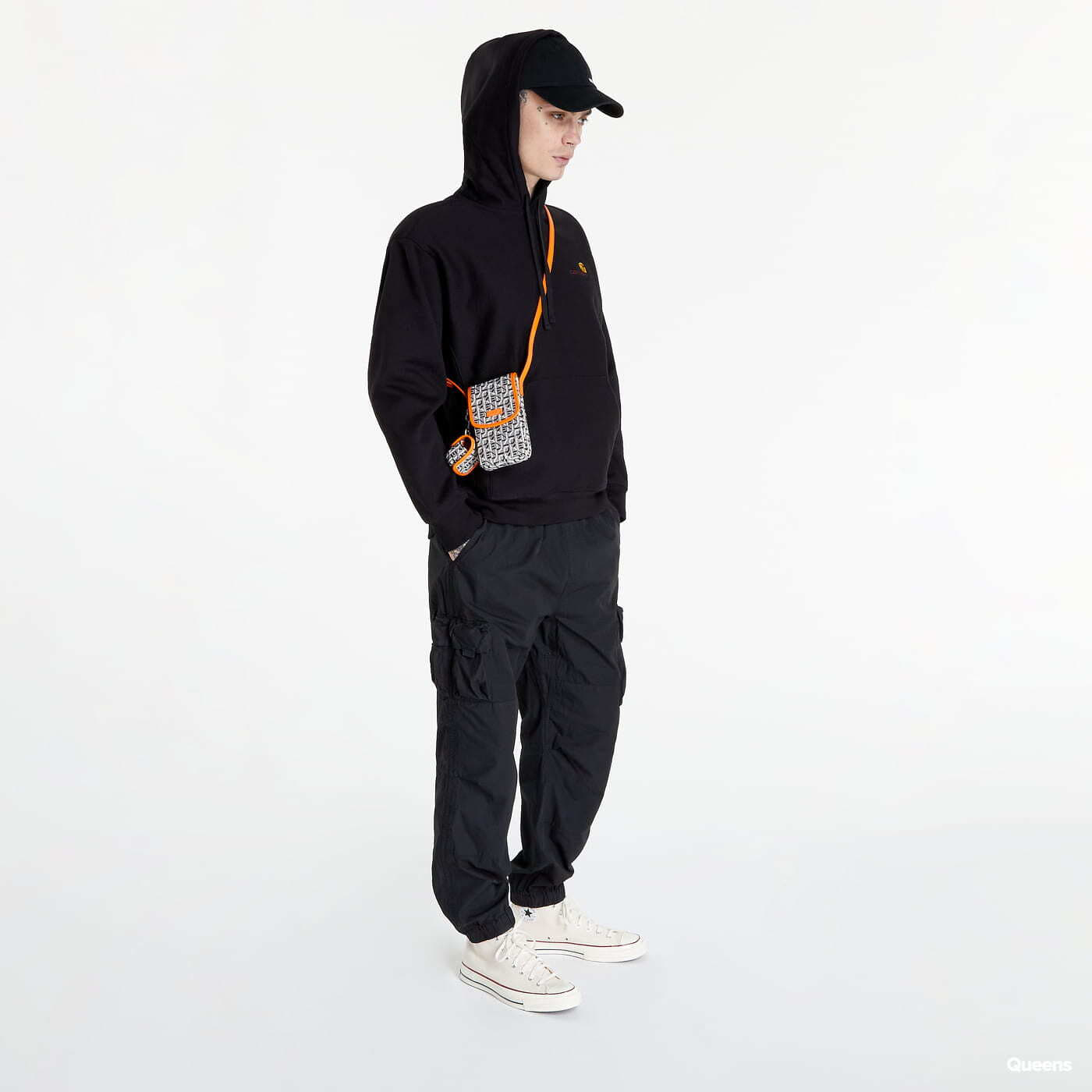 Meeste kapuutsid ja kampsunid Carhartt WIP Hooded American Script Sweat Black