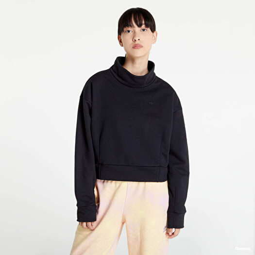 Women s Sweatshirts adidas Originals Adicolor Contempo High Neck Sweatshirt Black Queens