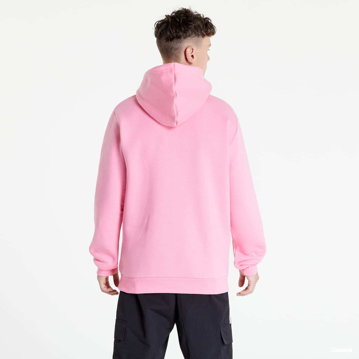 Sweatshirts adidas Originals Adicolor Essentials Trefoil Hoodie Pink Queens
