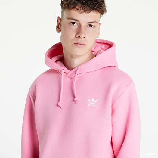 Adidas trefoil hoodie rosa online