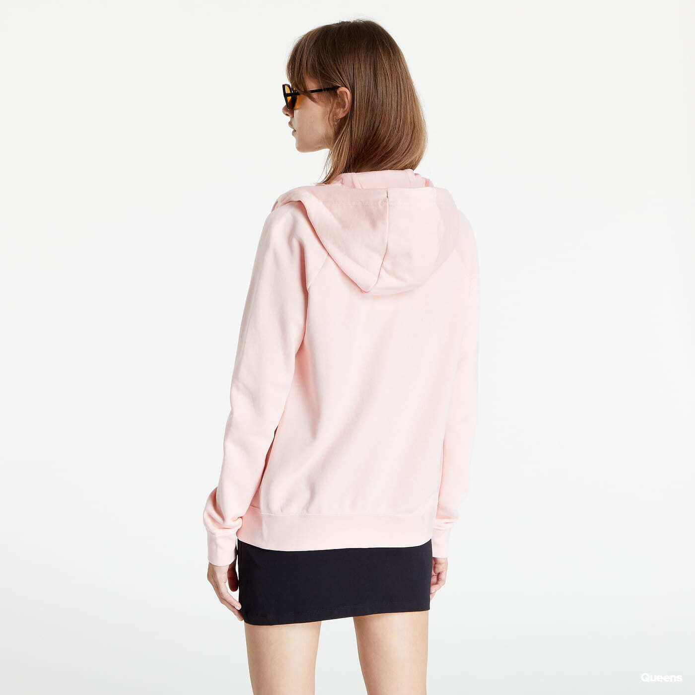 Hettegensere og sweatshirts Nike NSW Essential Fleece Full-Zip Hoodie Atmosphere/ White