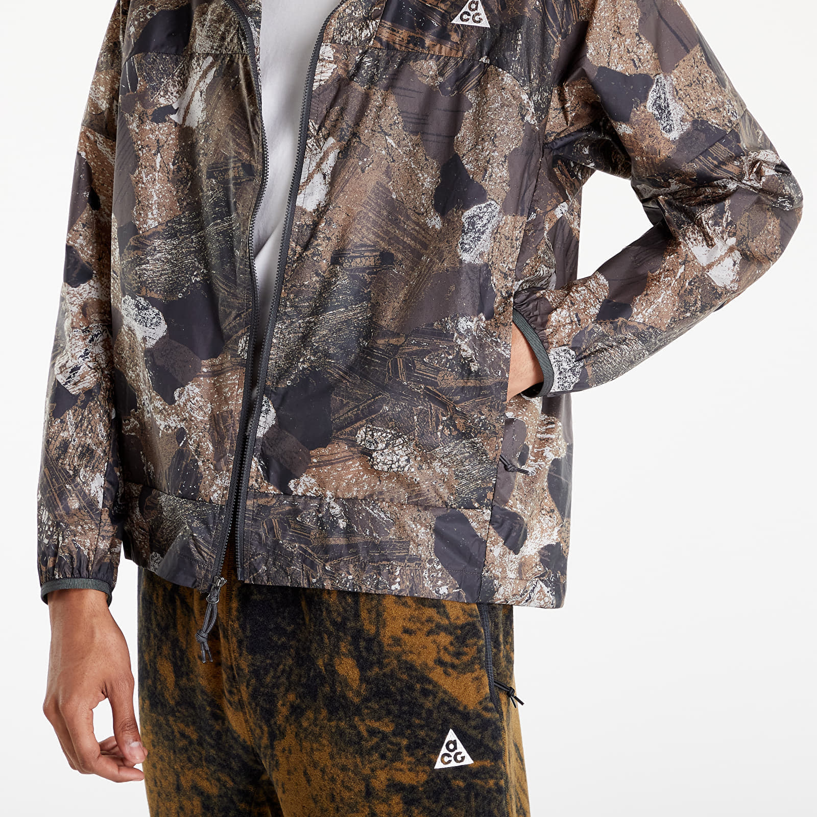 Jacken Nike ACG Cinder Cone Windproof Jacket Brown