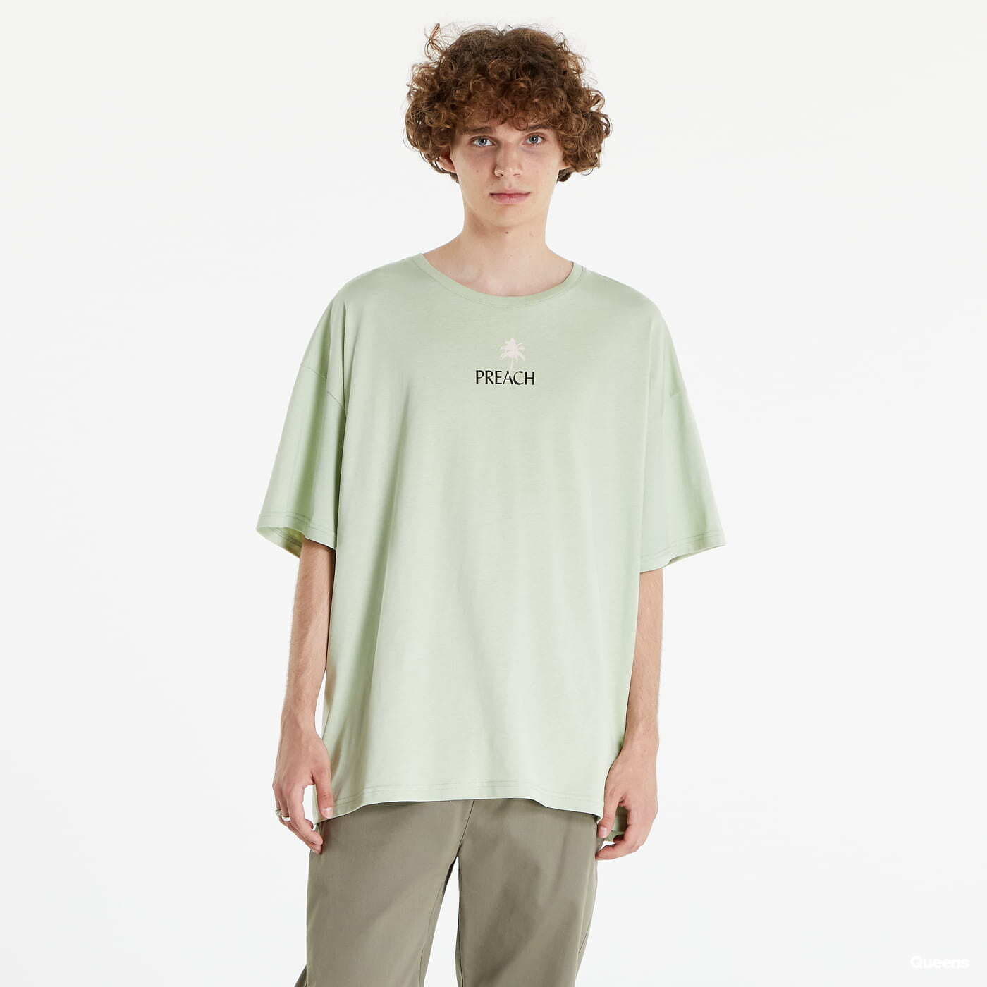 T-Shirts PREACH Scribbled T-Shirt Green