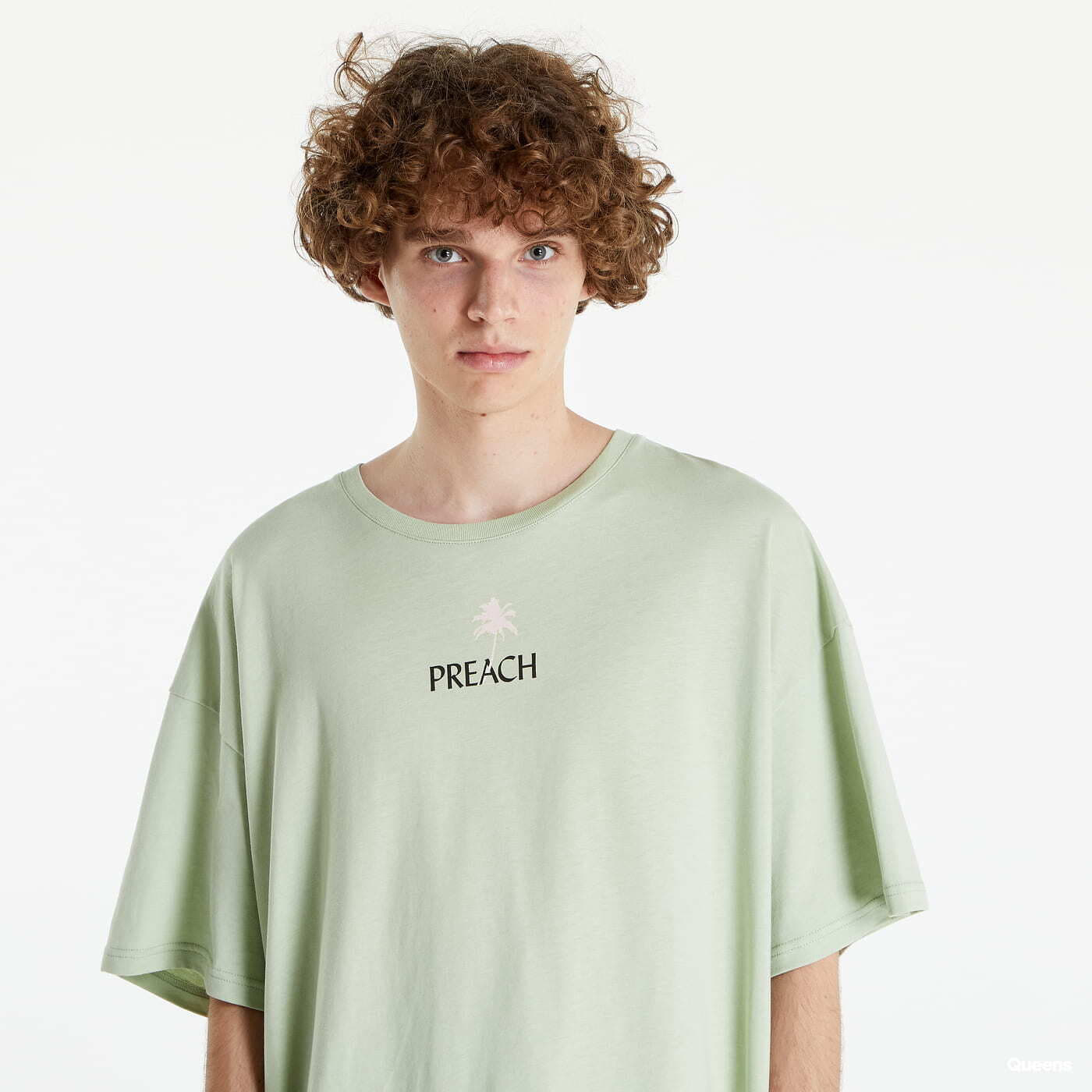 T-Shirts PREACH Scribbled T-Shirt Green