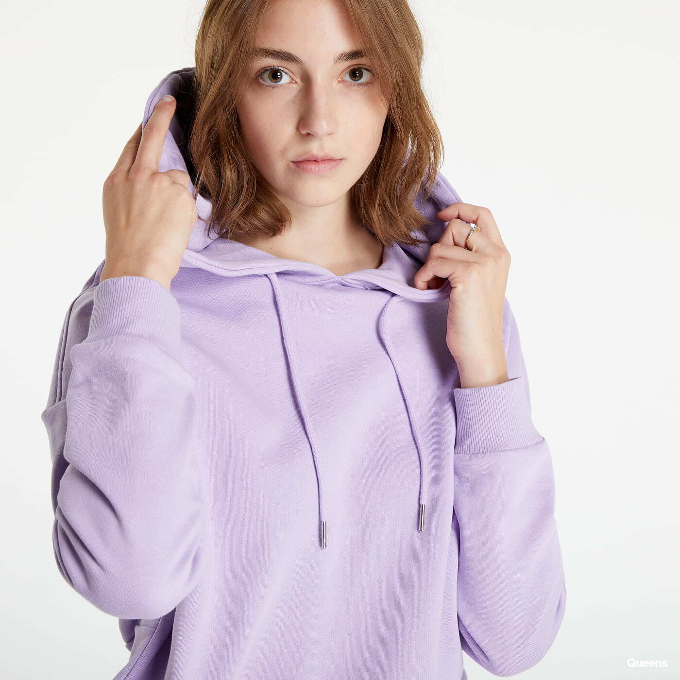 Hoodies and Queens Dress Purple Urban Oversized | Classics Terry Hoodie sweatshirts Organic