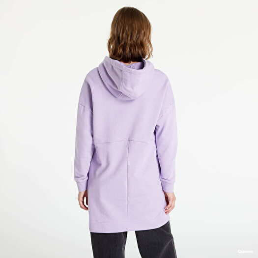 Hoodies and sweatshirts Urban Classics | Oversized Hoodie Dress Purple Organic Terry Queens