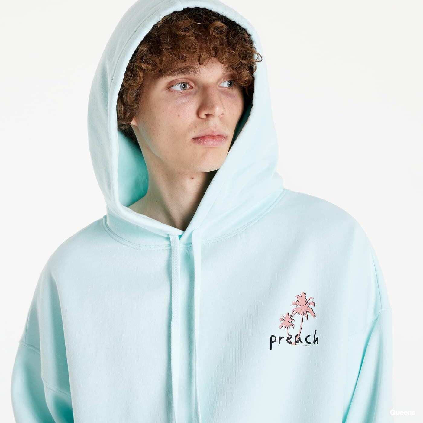 Sweatshirts PREACH Oversized Palm Logo Hoodie Tyrquoise