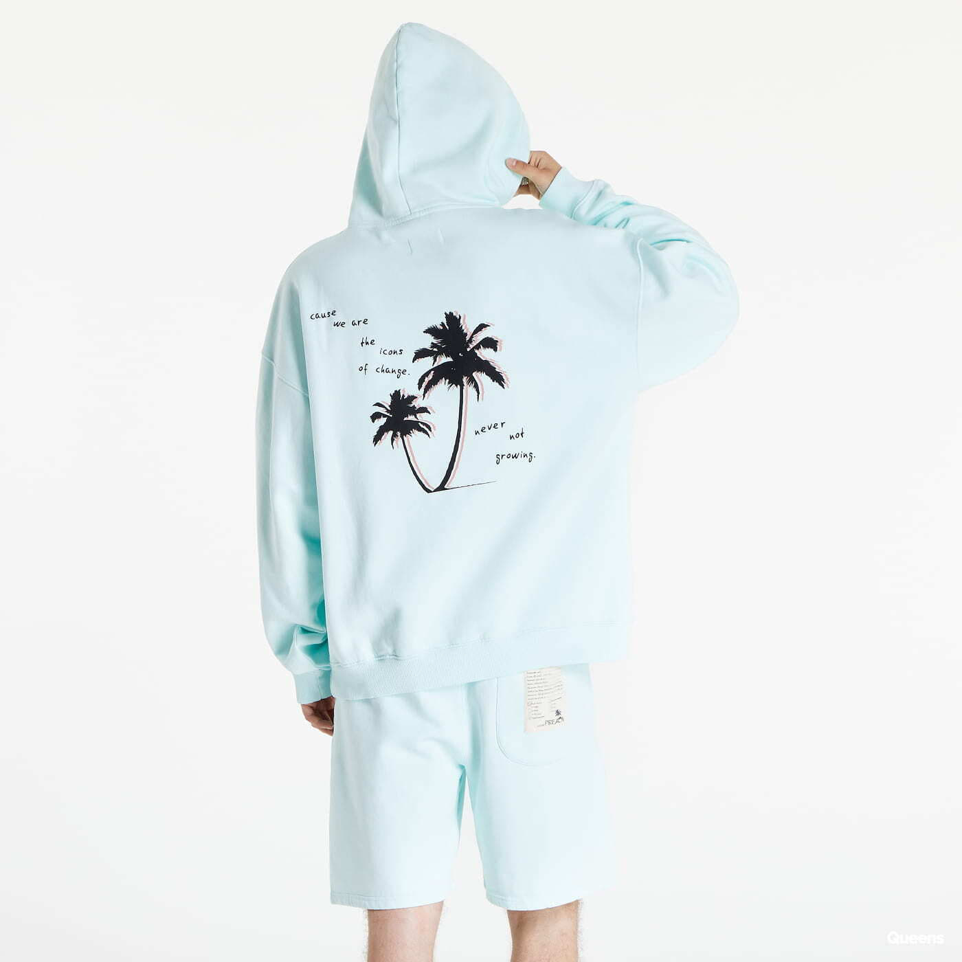 Sweatshirts PREACH Oversized Palm Logo Hoodie Tyrquoise