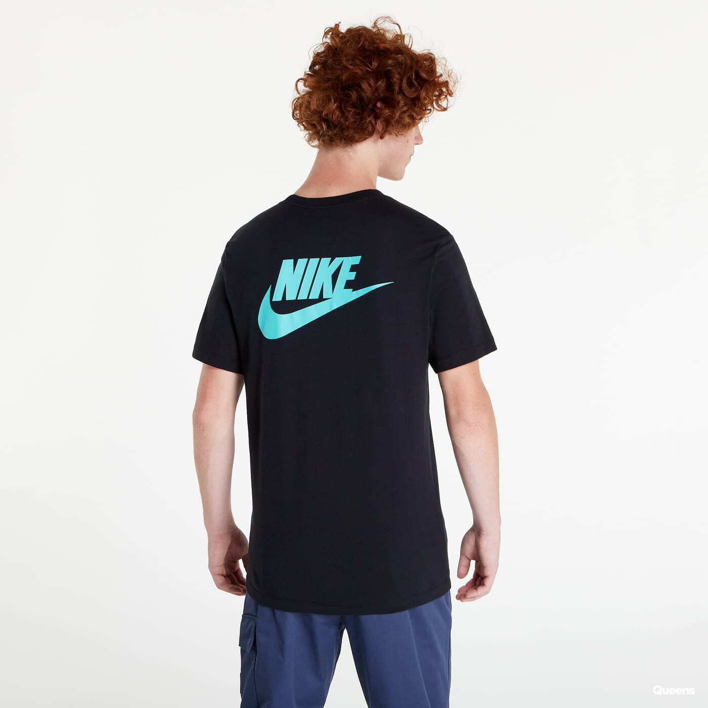 T shirts Nike Sportswear Men s Have A Nice Day Lifestyle T Shirt Black Queens