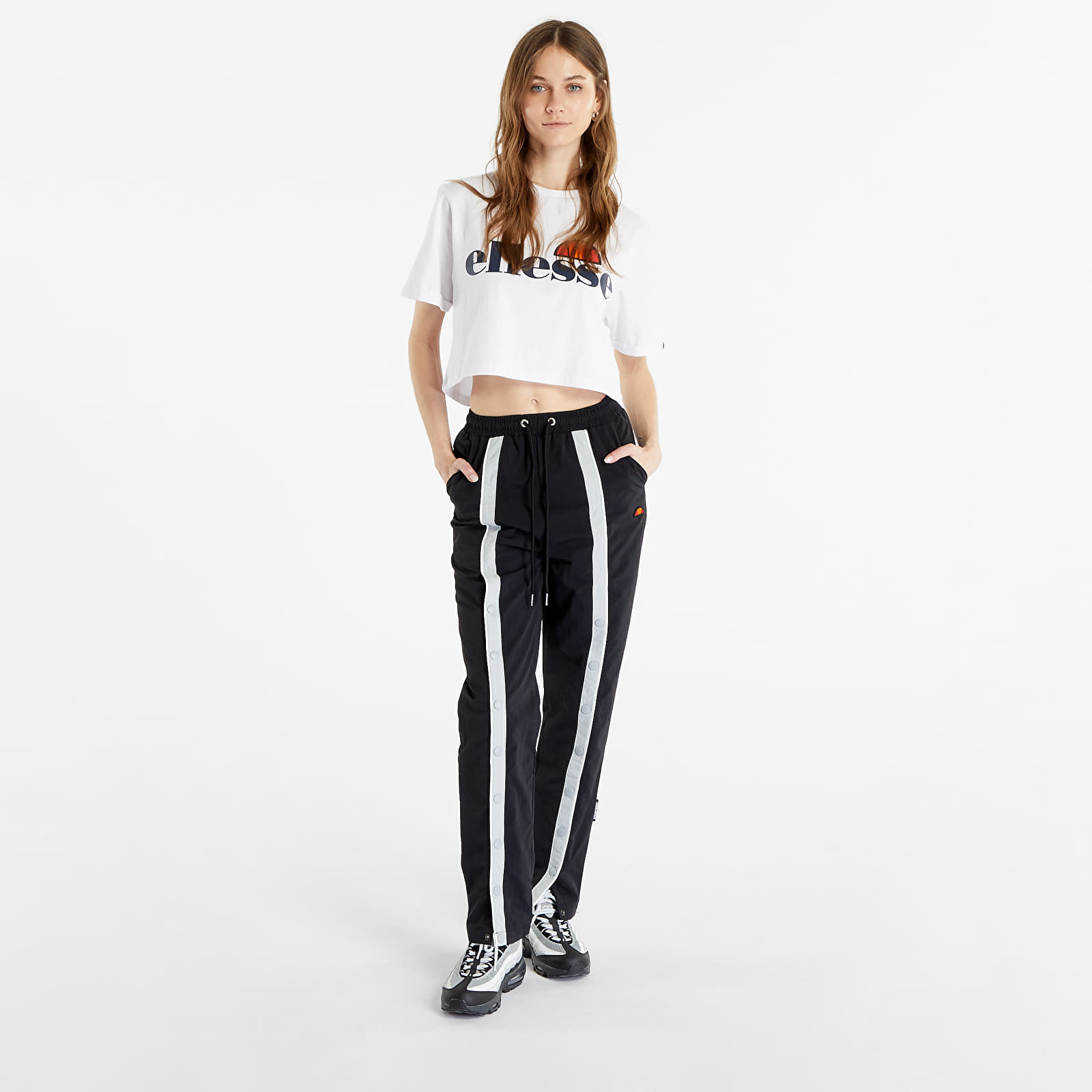 Džíny a kalhoty ellesse Tates Track Pants černé