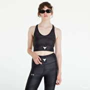 Under Armour Project Rock HeatGear Bra Black