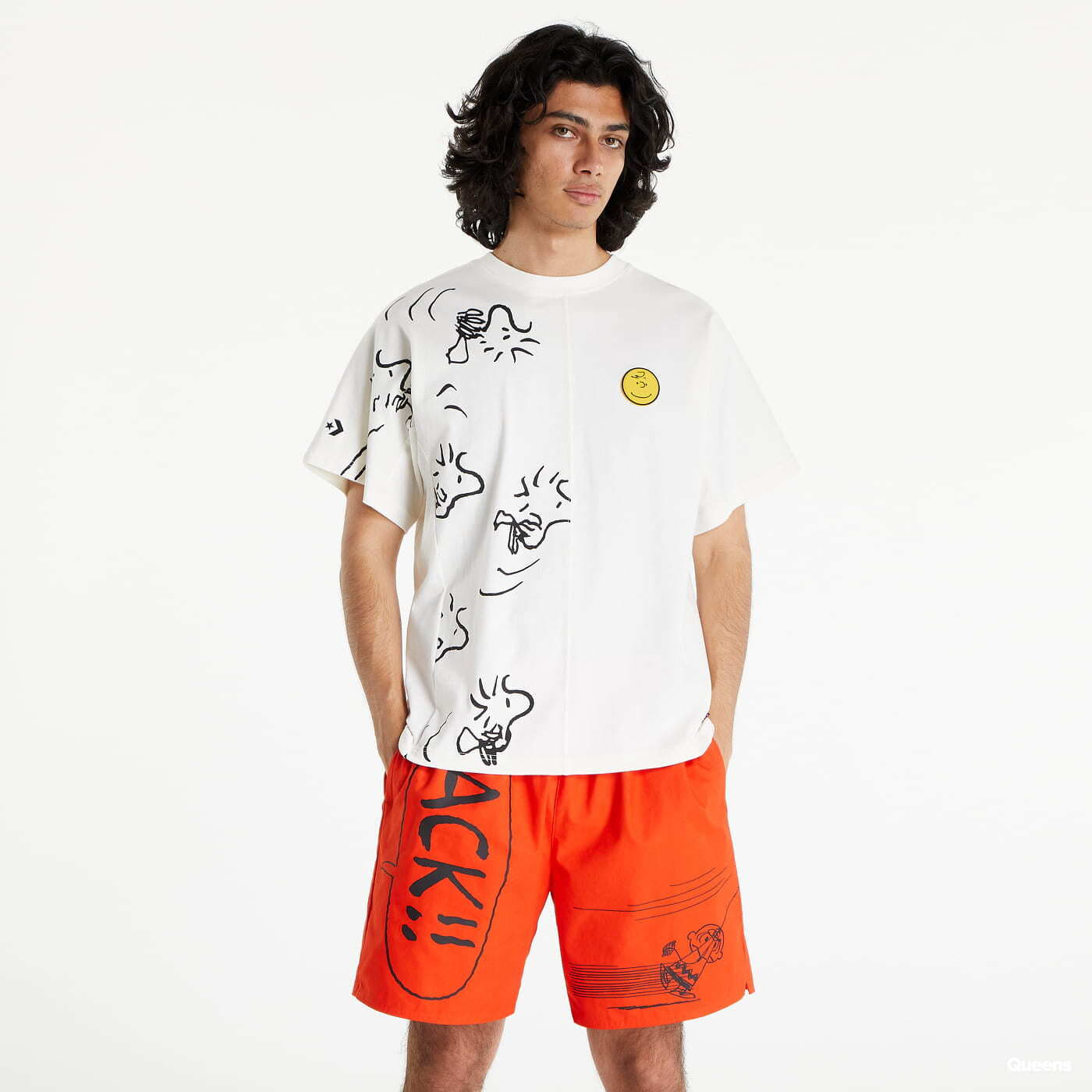 T-Shirts Converse x Peanuts Shapes Tee Cream