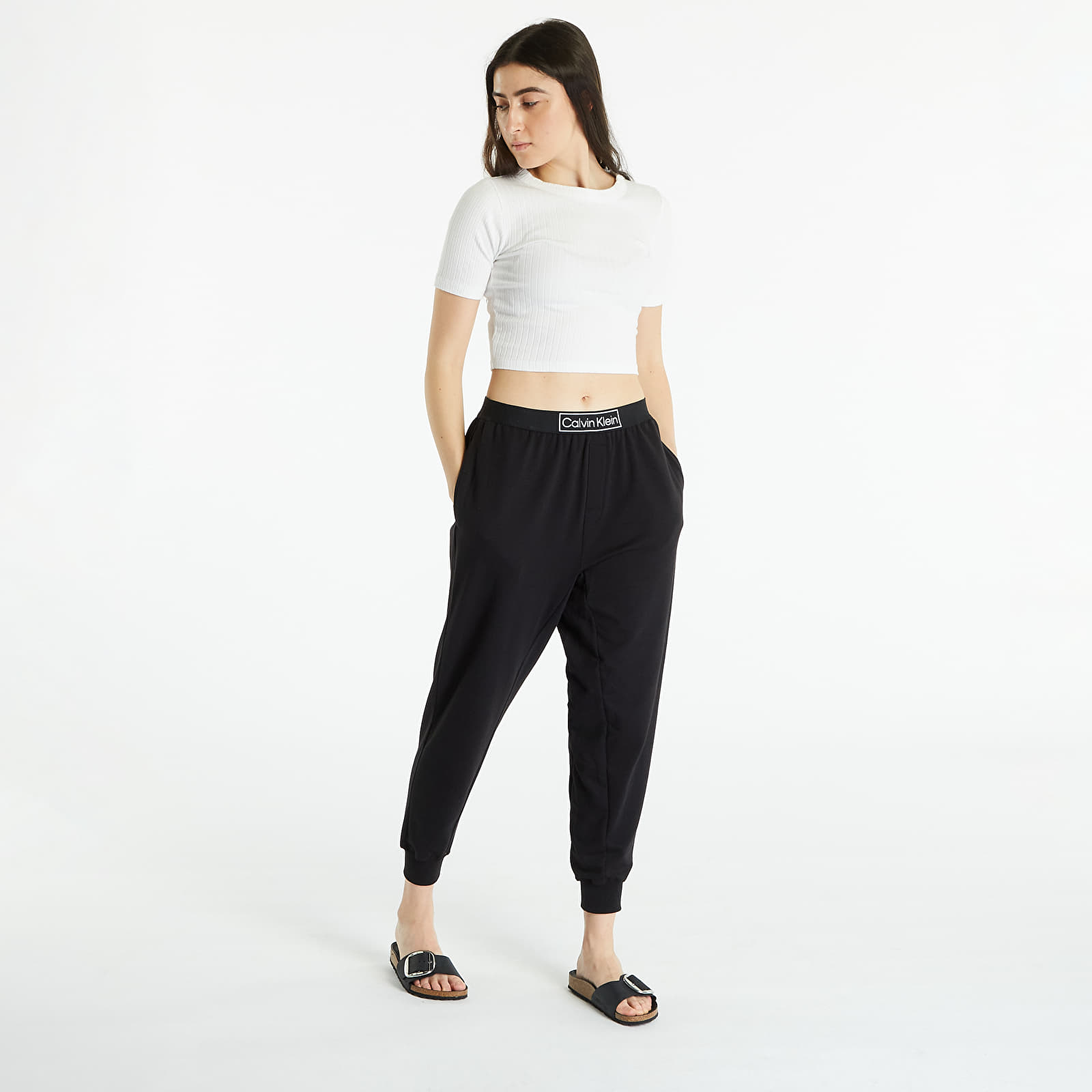 Calvin klein black joggers 2025