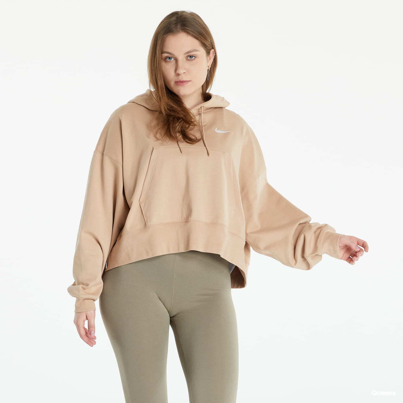 Nike NSW Women's Oversized Jersey Pullover Hoodie