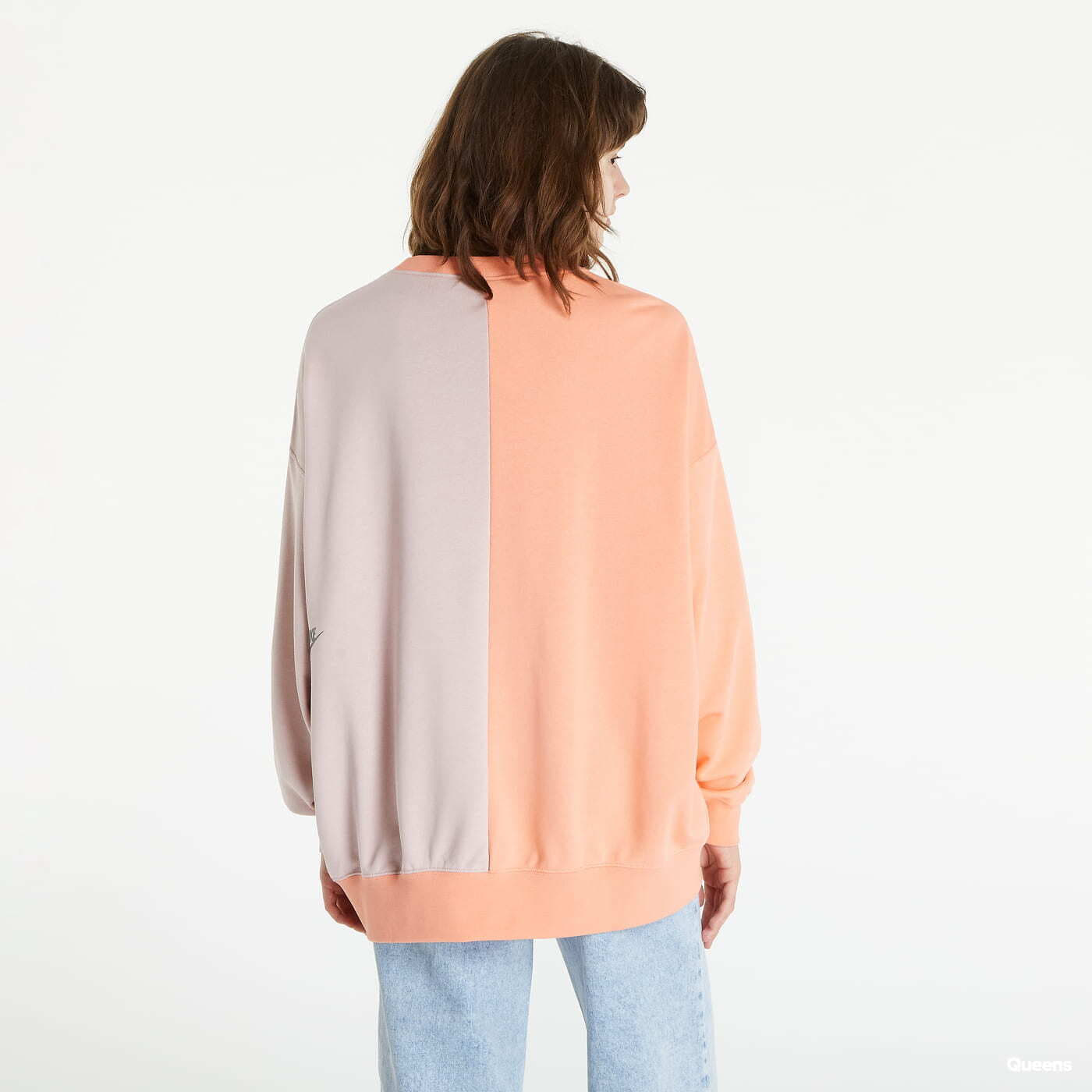 Hoodies and sweatshirts  Nike Sportwear Oversized Fleece Dance Sweatshirt Orange/ Beige