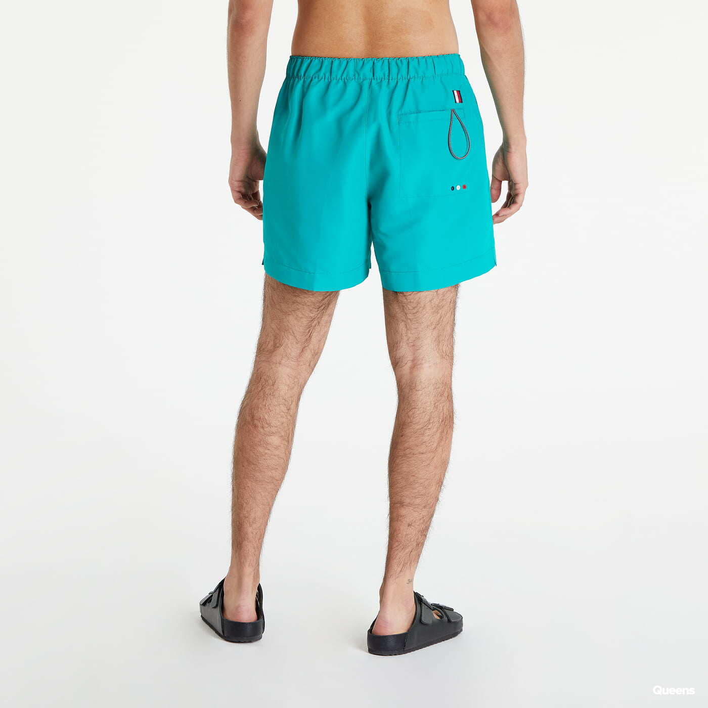Plavky Tommy Hilfiger Logo Medium Drawstring Swim Shorts Tyrkysové