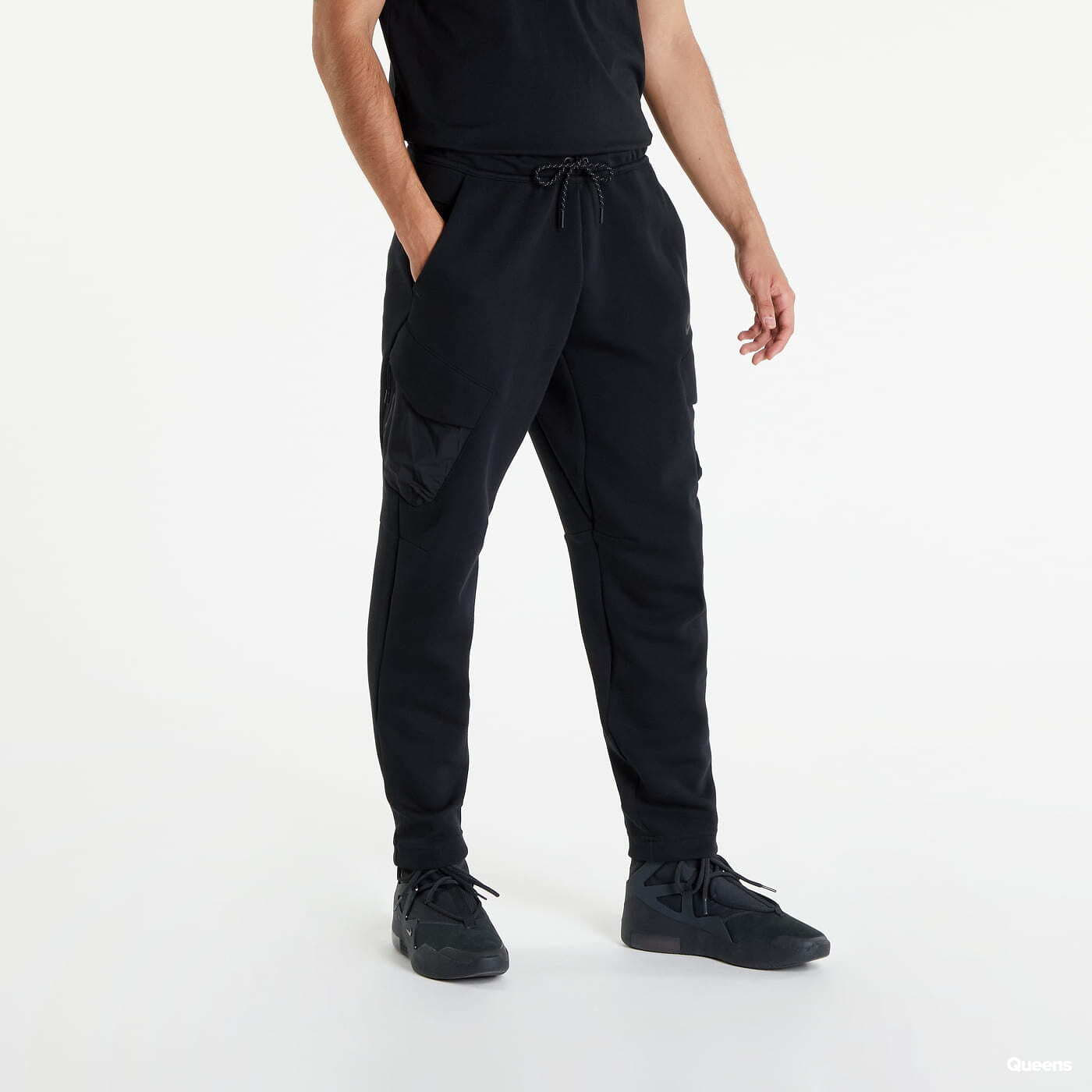 Pantaloni și blugi Nike NSW Tech Fleece Utility Pants Black/ Black