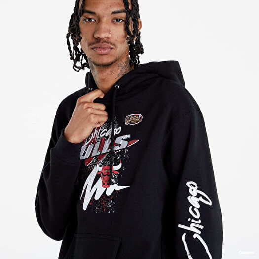 Hoodies and sweatshirts Mitchell & Ness Hyper Hoops Hoodie Chicago Bulls  Black