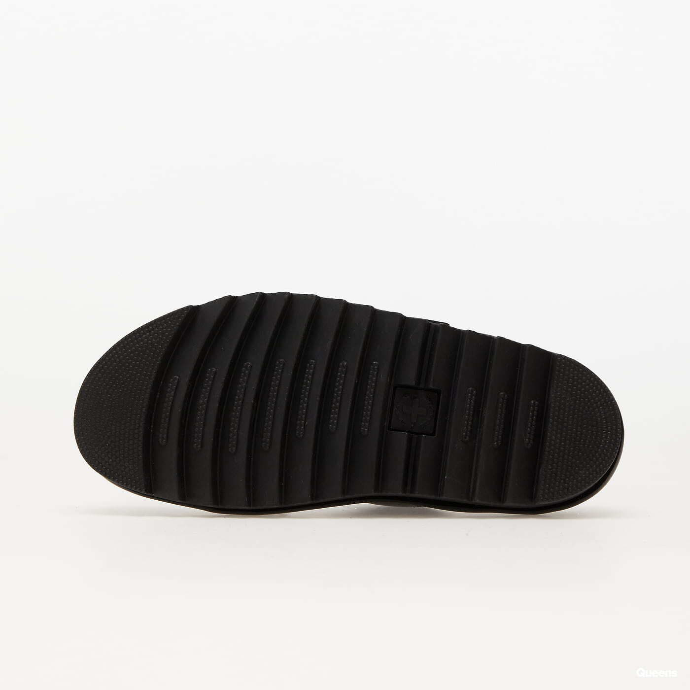 Damessneakers en -schoenen Dr. Martens Myles Brando Leather Buckle Slide Sandals Black