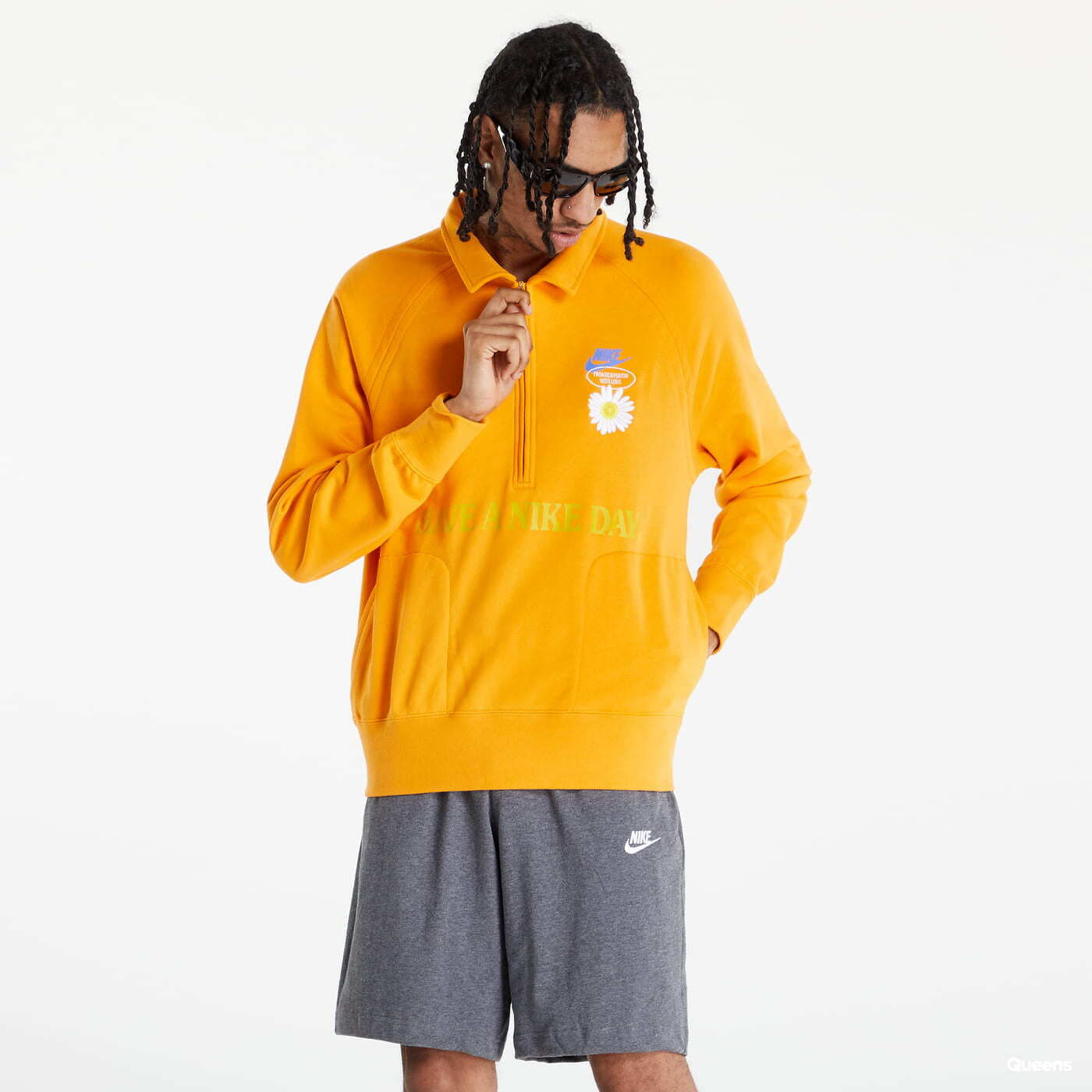 T-shirts Nike Men's Long-Sleeve Mid Layer Top Orange