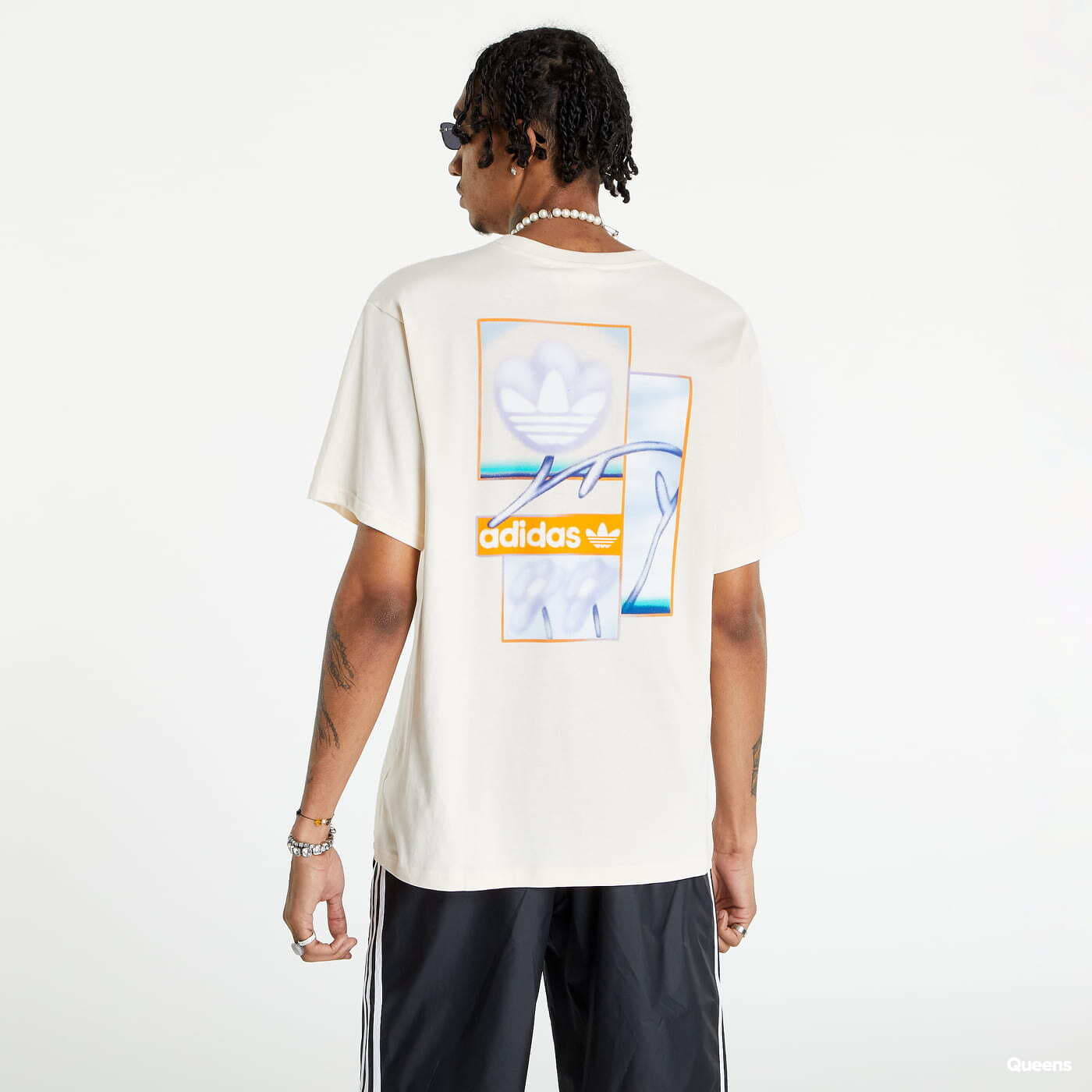 Camisetas adidas Originals Floral T Ecru Tint