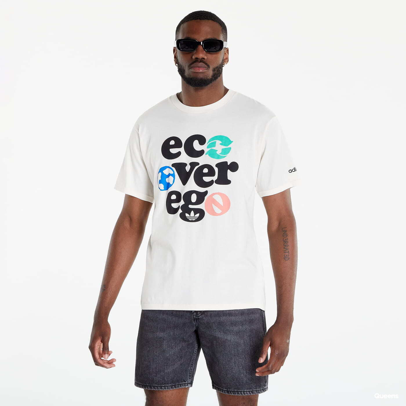 T-shirts adidas Originals Eco Over Ego T-Shirt Creamy