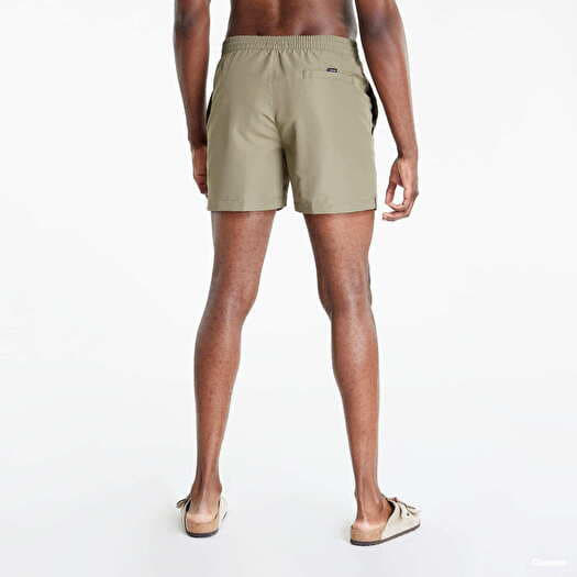 Khaki calvin klein swim shorts best sale