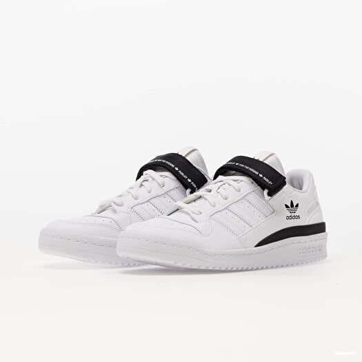Men\'s shoes adidas Originals Forum Low Cloud White/ Cloud White/ Core Black  | Queens