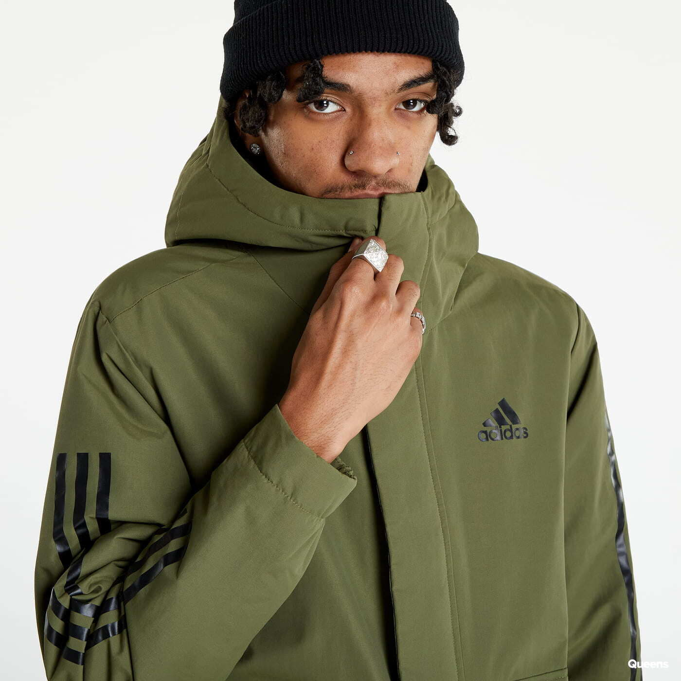 Adidas jas groen sales