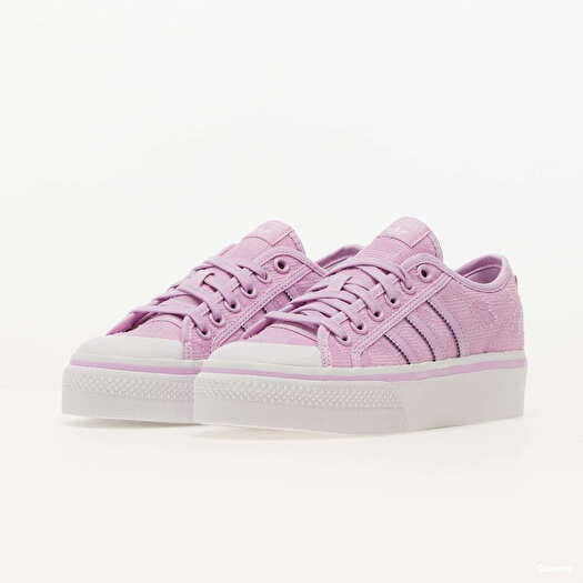 Sneakers und Schuhe fur Frauen adidas Originals Nizza Platform W Clear Lilac Clear Lilac Cloud White Queens