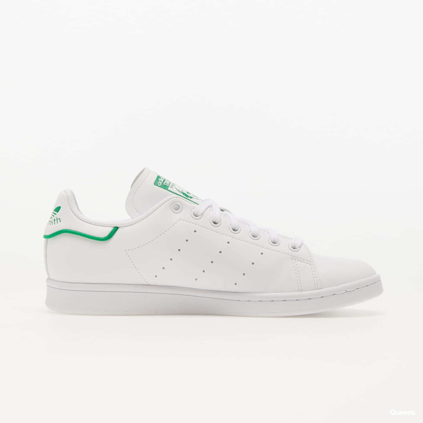 Men's sneakers and shoes adidas Originals Stan Smith Cloud White/ Green/ Active Purple