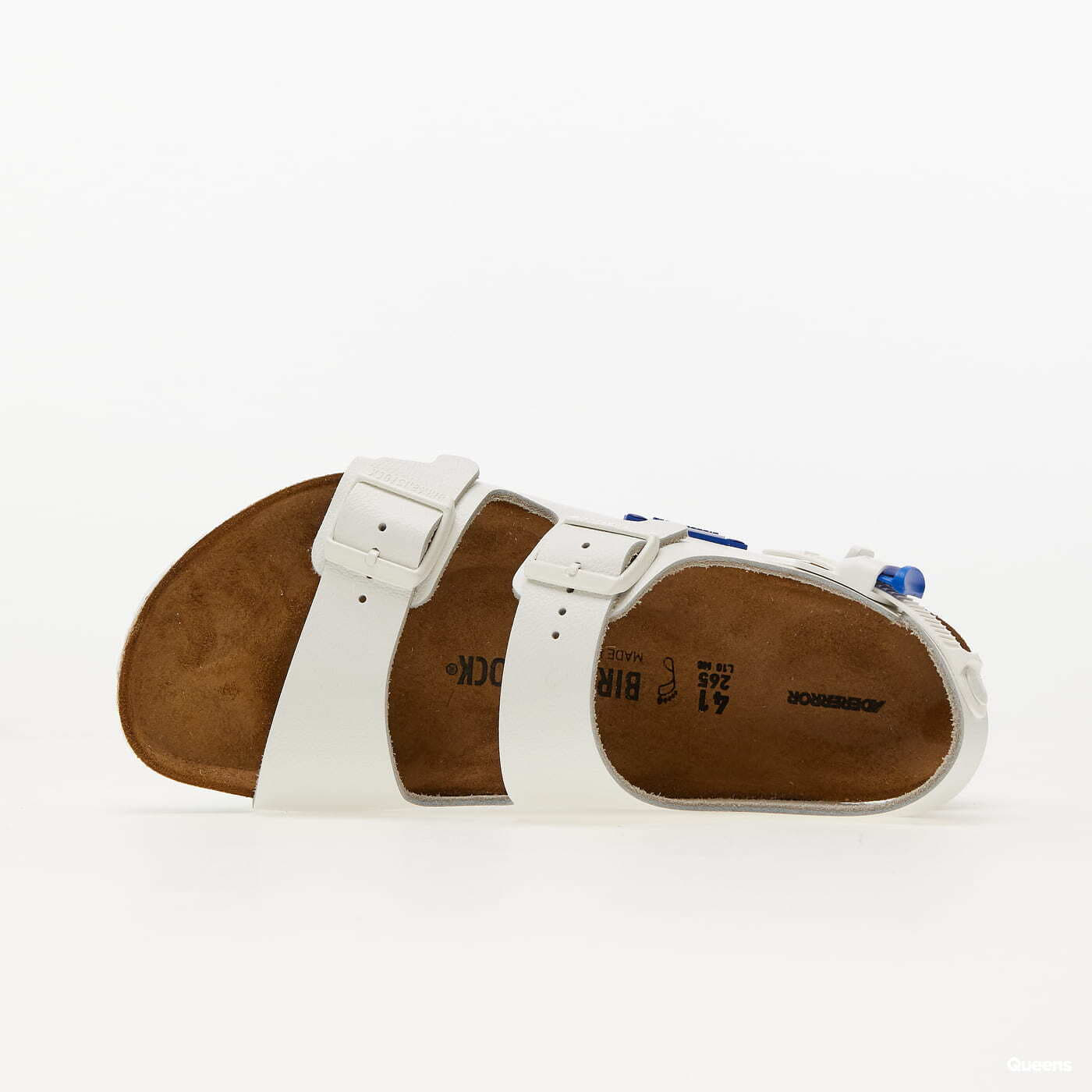 Șlapi Birkenstock x Ader Error Milano Tech white