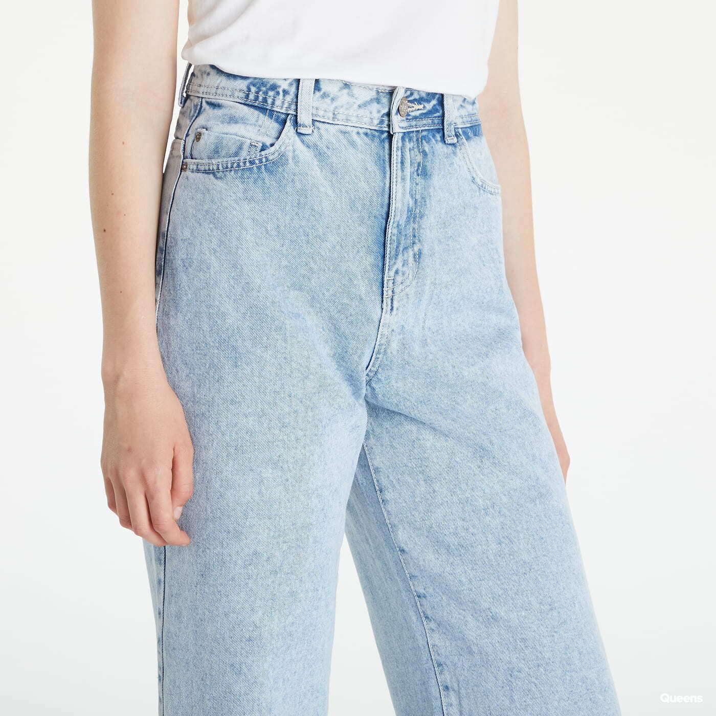Jeans Noisy May Drew HW Wide Leg Jeans Blue