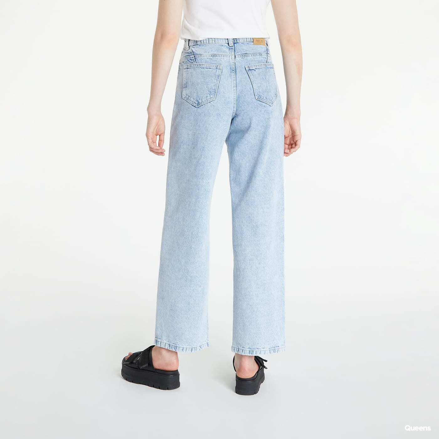 Jeans Noisy May Drew HW Wide Leg Jeans Blue