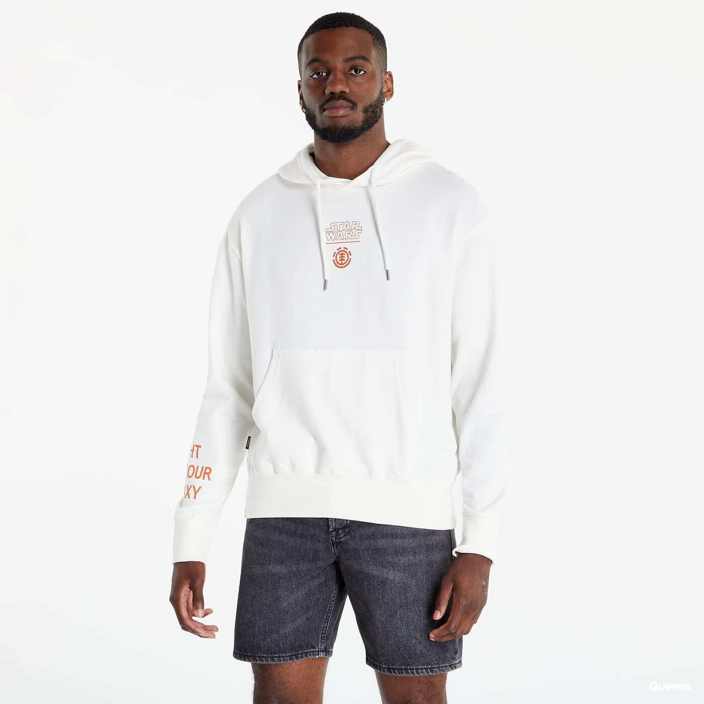 Sweatshirts Element Fight Hoodie White Queens
