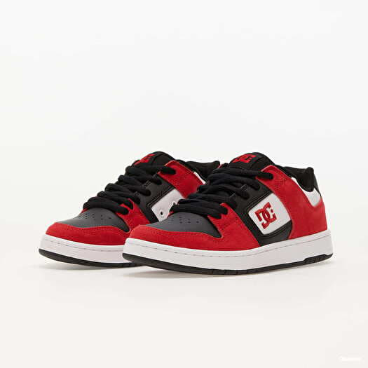 Men's sneakers and shoes DC Manteca S Red/ Black/ White Queens