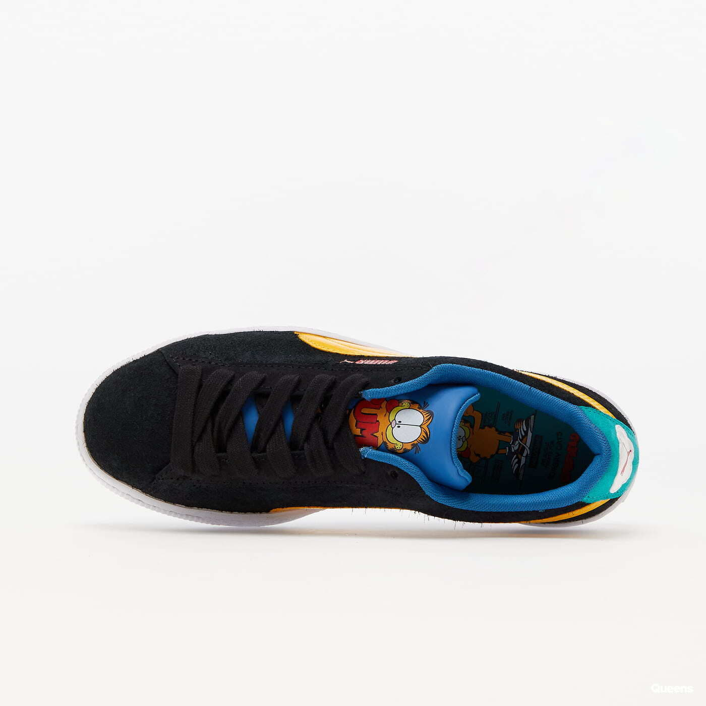 Men's sneakers and shoes Puma Suede Garfield Dark cheddar-celandine