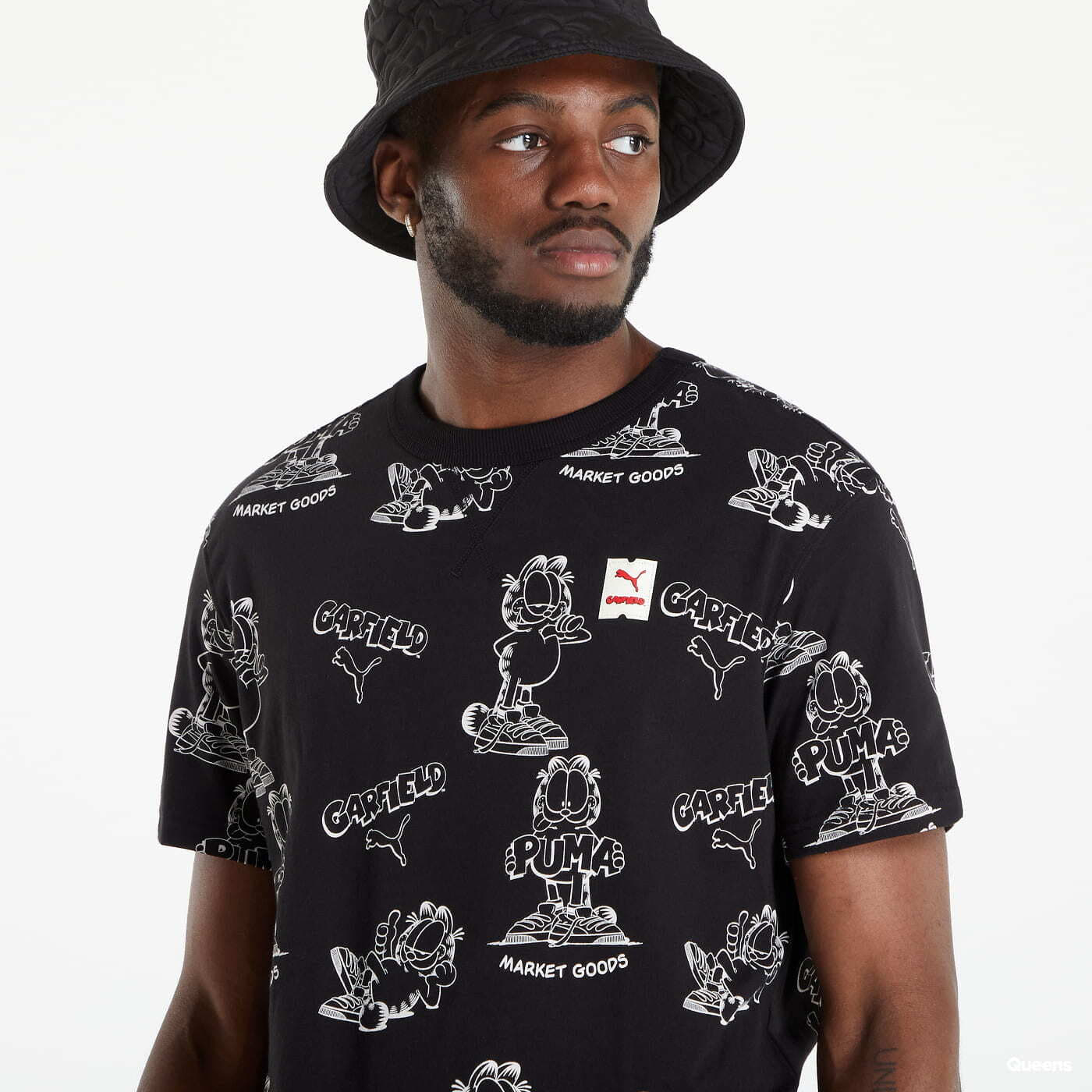 Koszulki Puma x Garfield AOP Tee Black