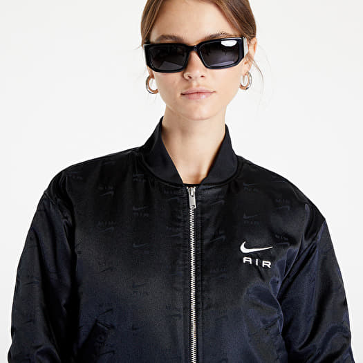 Nike leather jacket sales womens