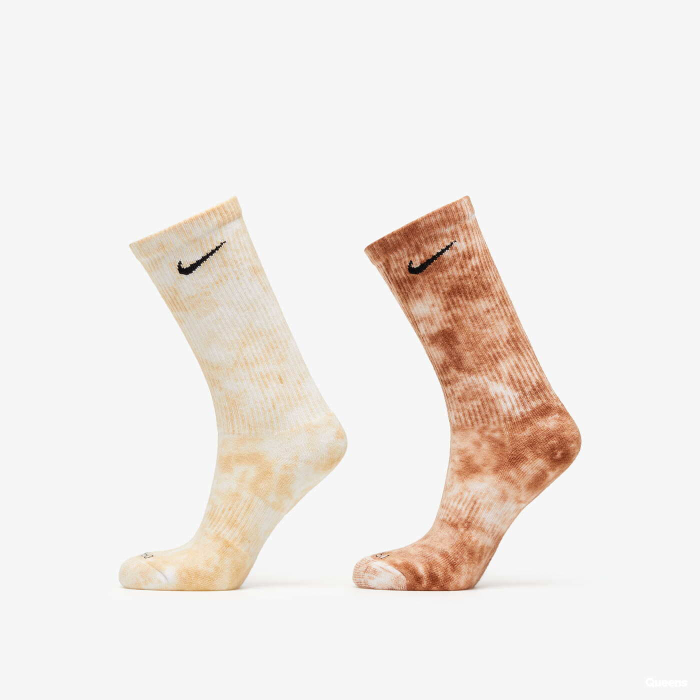 Nike Everyday Plus Cushioned Tie-Dye Crew Socks 2-Pack