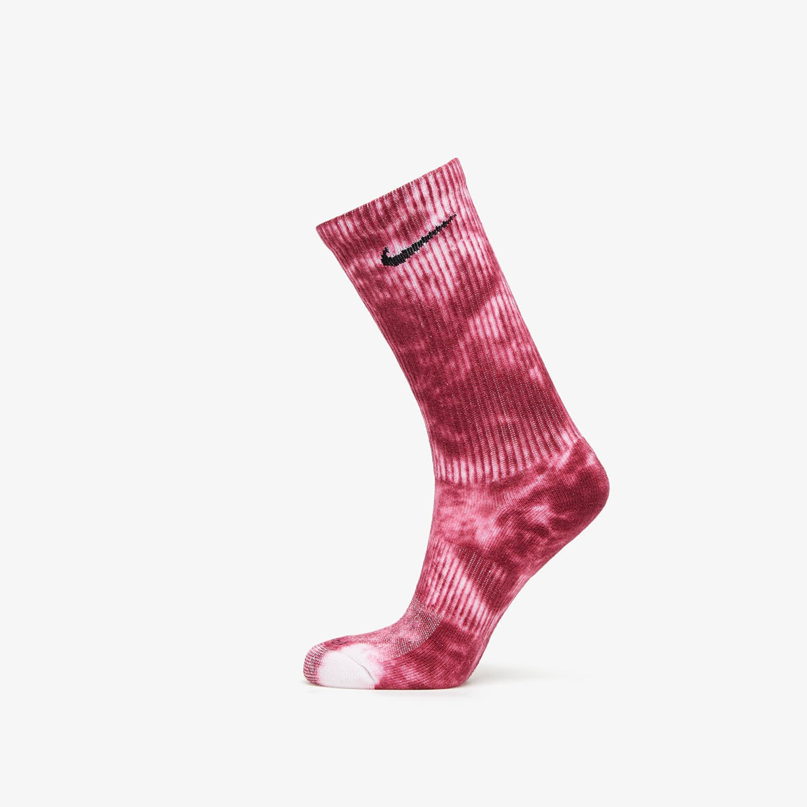 Socks Nike Everyday Plus Cushioned Tie-Dye Crew Socks 2-Pack Pink/ Wine
