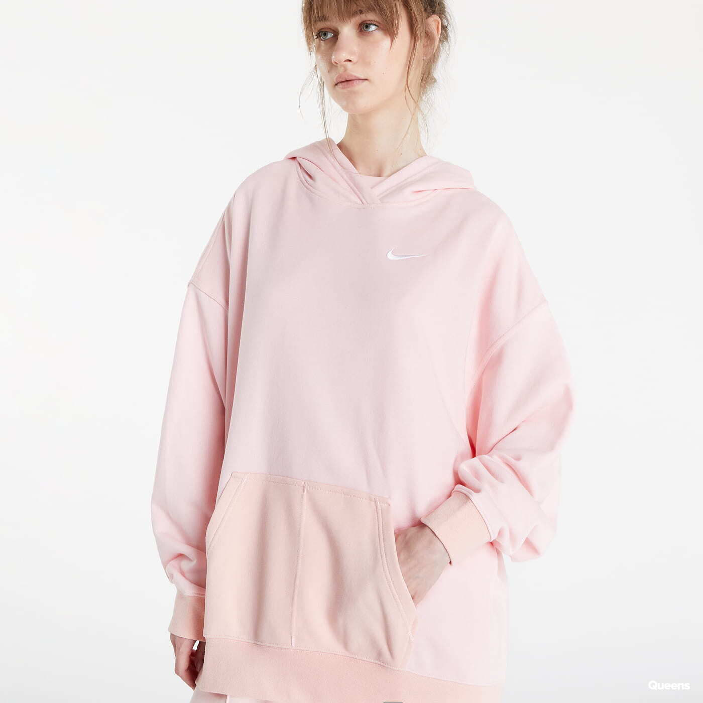 Nike women's pink hoodie shop