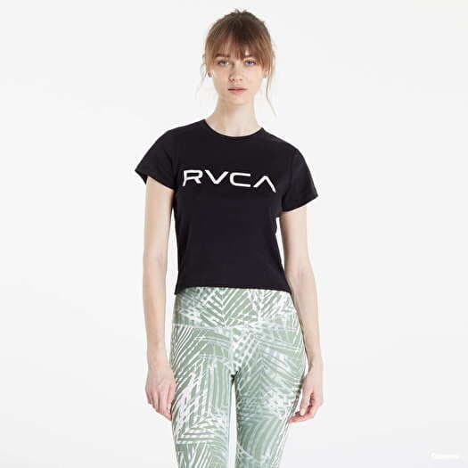 T-shirt RVCA Rib Tee černé