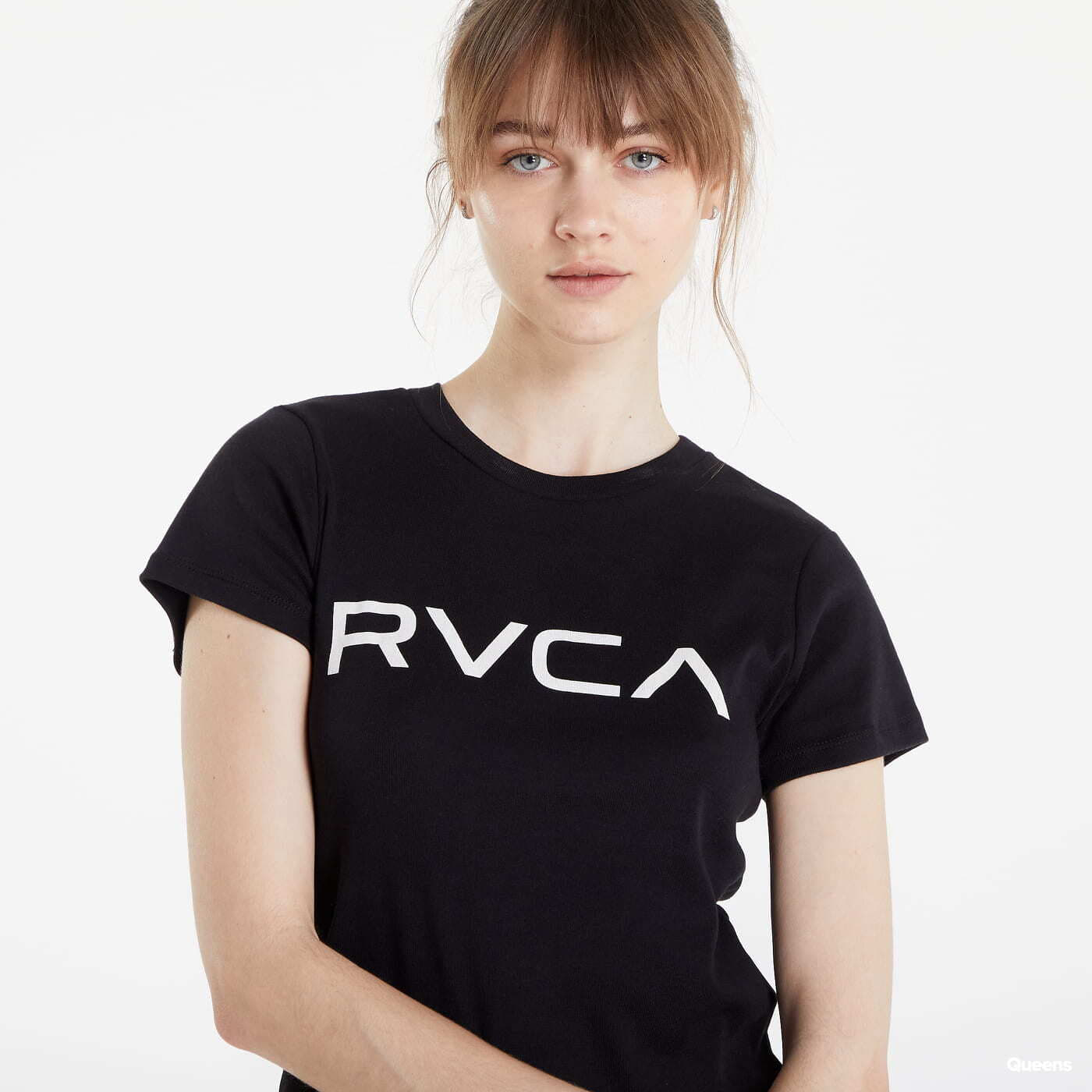 T-shirts RVCA Rib Tee černé
